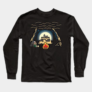 Camp With Something Strange Long Sleeve T-Shirt